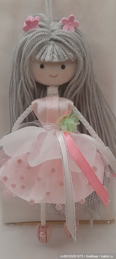 Куколки ручной работы в стиле наив в подарочной упаковке (фото 2)
