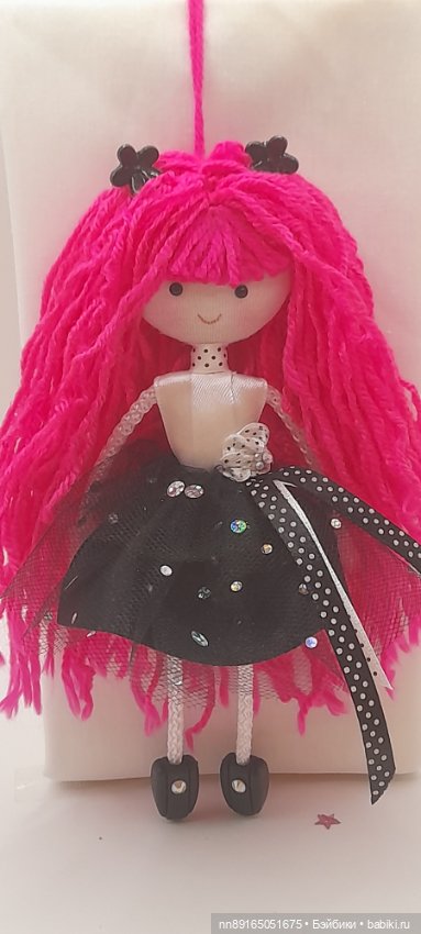 Куколки ручной работы в стиле наив в подарочной упаковке (фото 6)