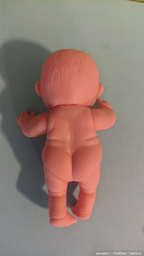 Очаровательные виниловые пупсики в розовых шапочках, высота 12,5 см (фото 8)