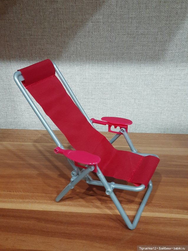 Шезлонг # — Миниатюра для кукол (фото 5)