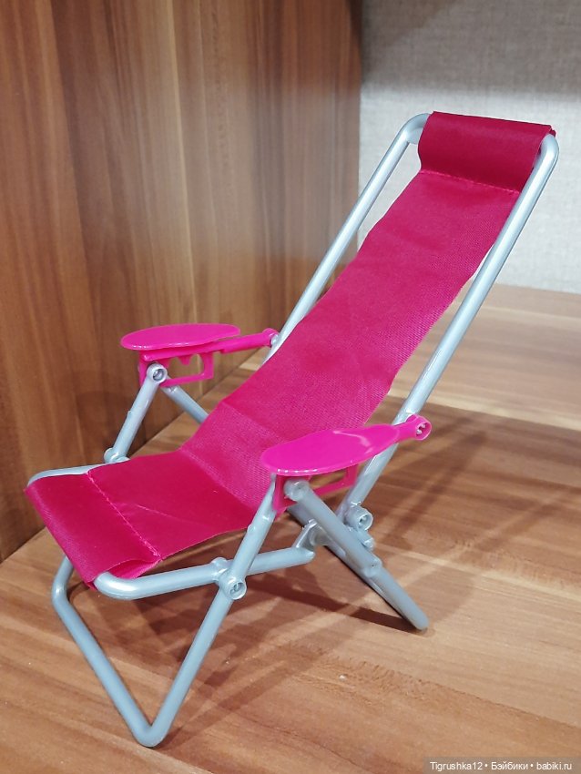 Шезлонг # — Миниатюра для кукол (фото 2)