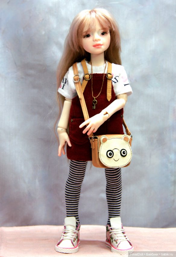 Авторская шарнирная кукла Маришка из серии " Крохи FinistDoll (фото 6)
