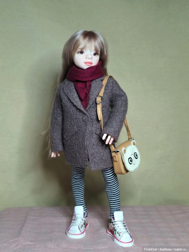 Авторская шарнирная кукла Маришка из серии " Крохи FinistDoll (фото 5)