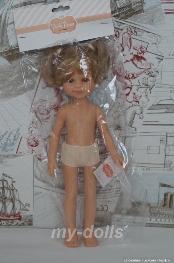 Клео#2 блондинка с хвостиками от Paola Reina. Выпуск 2018г