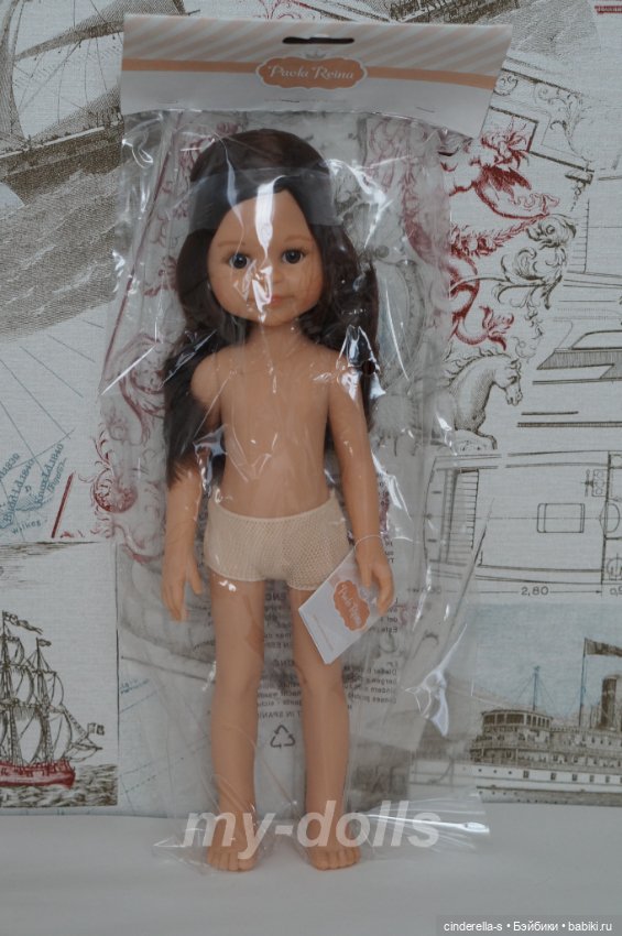 Клео шатенка с серёжками Paola Reina. Выпуск 2018г