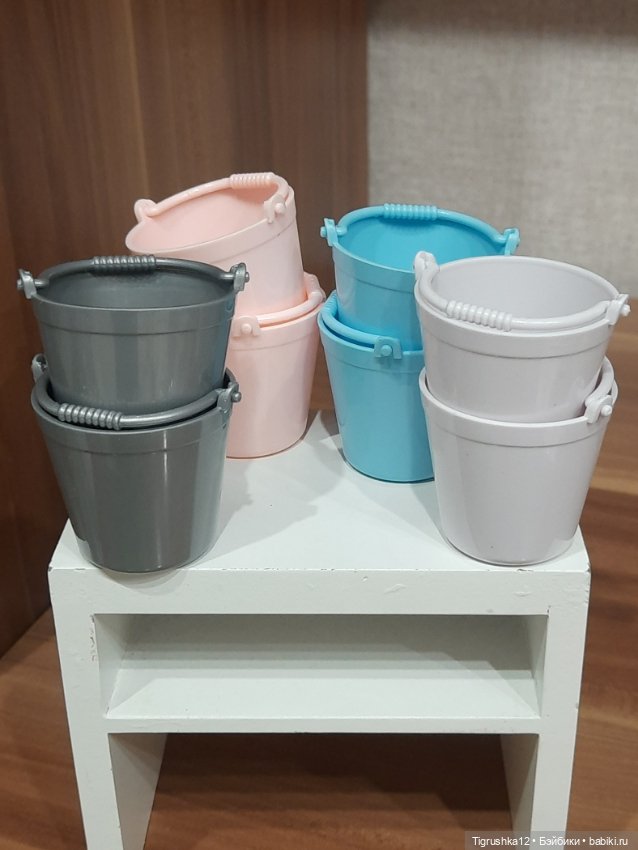 Ведра для кукол — Миниатюра для кукол (фото 2)