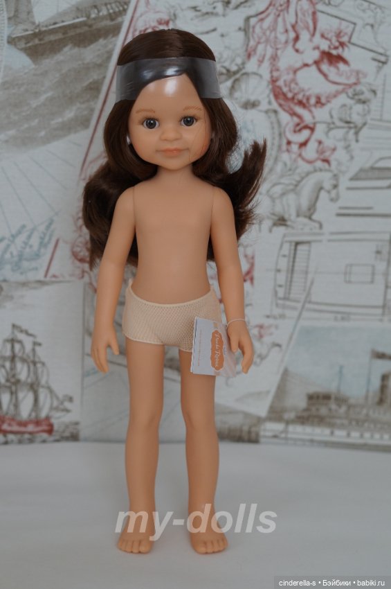 Клео шатенка с серёжками Paola Reina. Выпуск 2018г (фото 2)