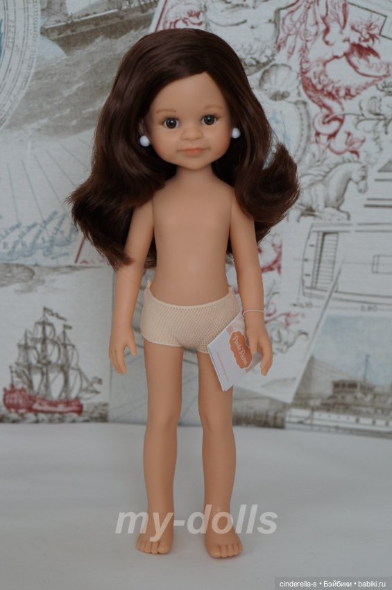 Клео шатенка с серёжками Paola Reina. Выпуск 2018г (фото 4)