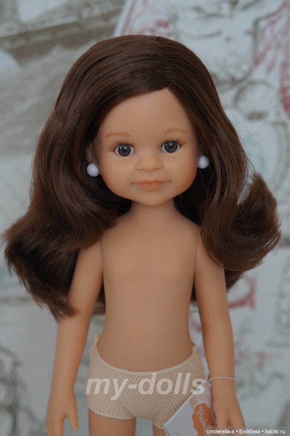 Клео шатенка с серёжками Paola Reina. Выпуск 2018г (фото 5)