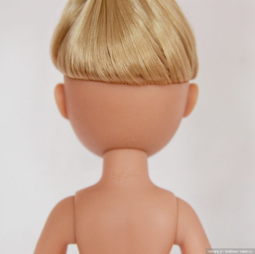 Berjuan кукла Ева блондинка, без одежды, 34 см, № 2