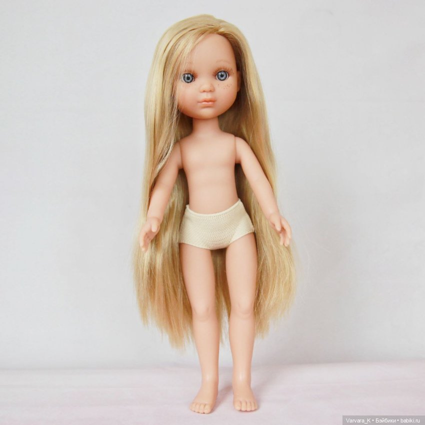 Berjuan кукла Ева блондинка, без одежды, 34 см, № 2
