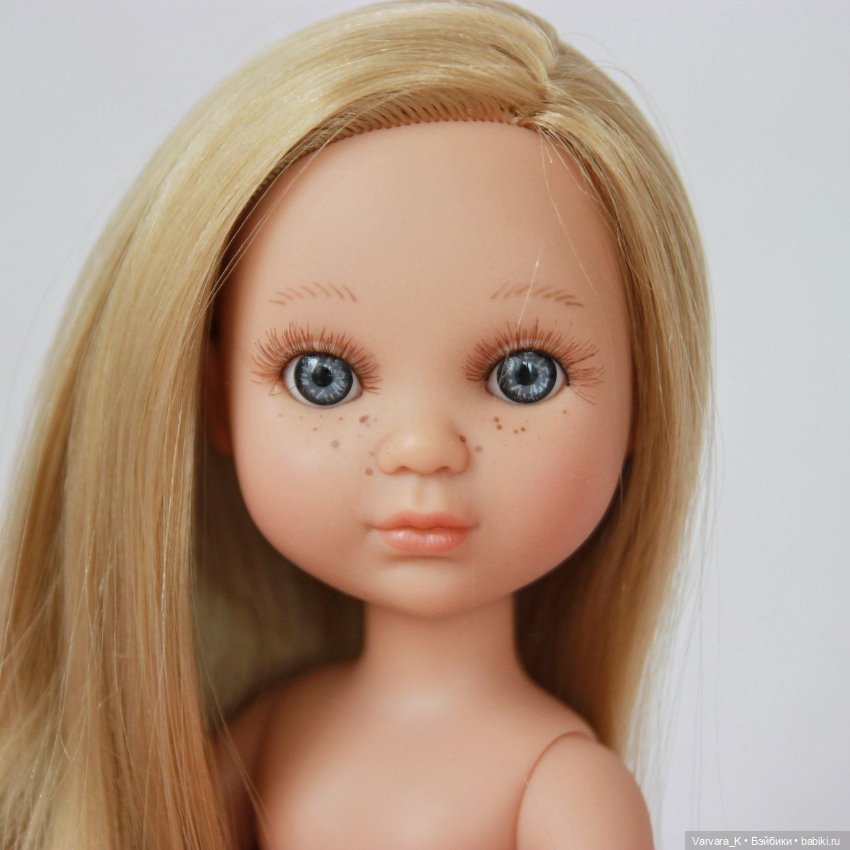 Berjuan кукла Ева блондинка, без одежды, 34 см, № 1 (фото 4)