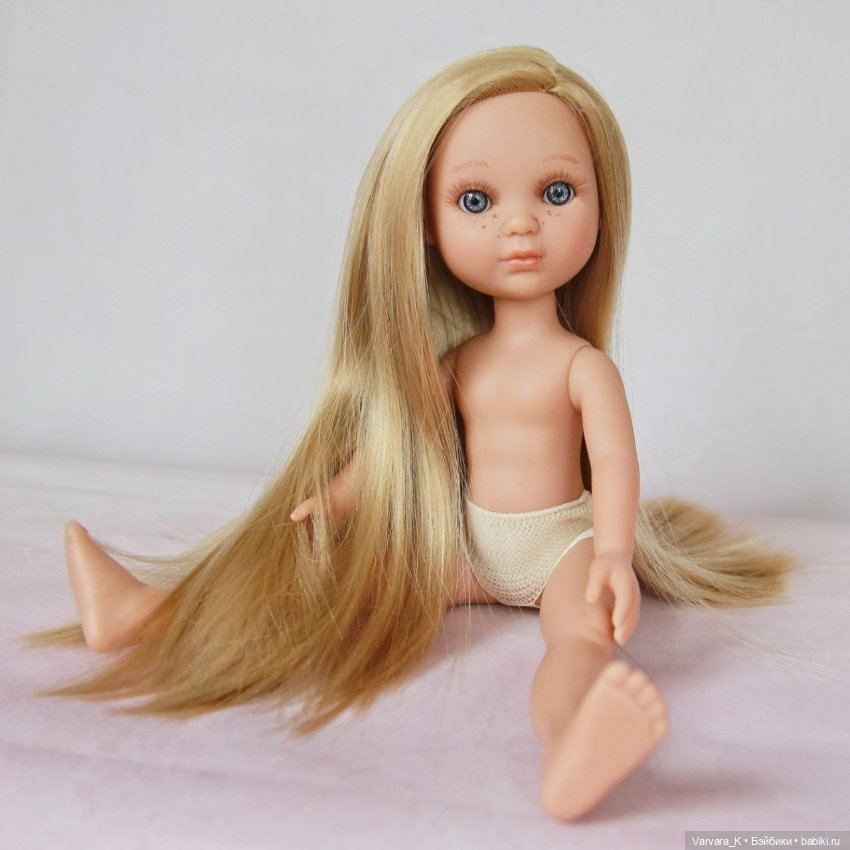 Berjuan кукла Ева блондинка, без одежды, 34 см, № 1 (фото 5)