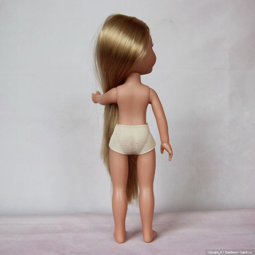 Berjuan кукла Ева блондинка, без одежды, 34 см, № 1