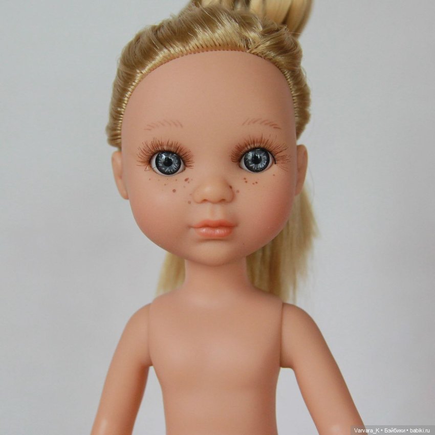 Berjuan кукла Ева блондинка, без одежды, 34 см, № 1 (фото 9)
