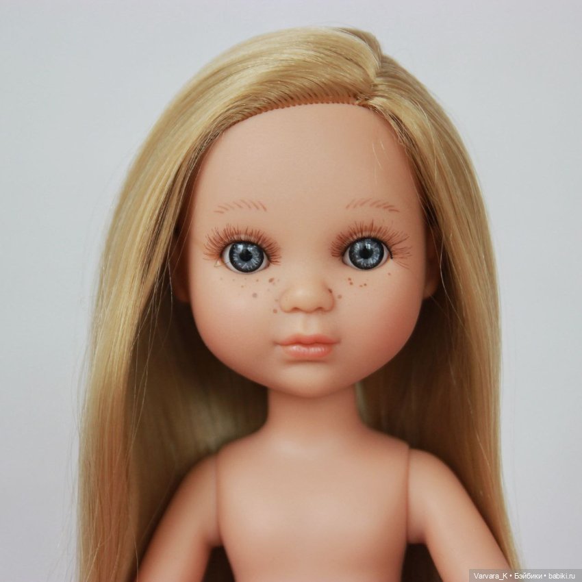 Berjuan кукла Ева блондинка, без одежды, 34 см, № 1