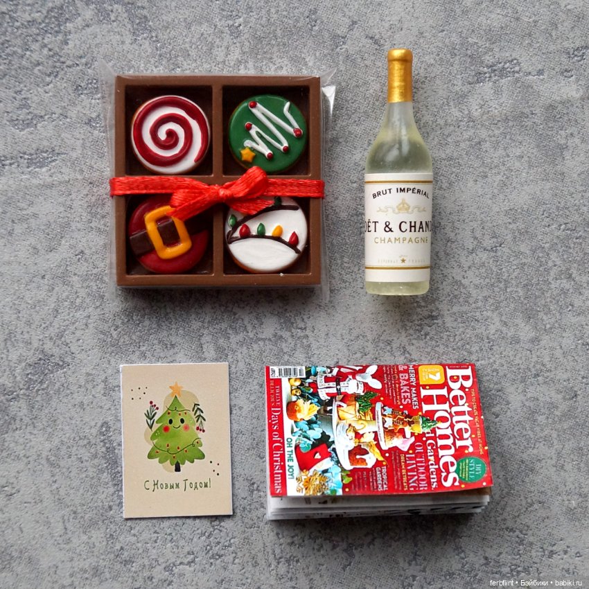 Новогодний набор №8 в масштабе 1:6 (фото 4)