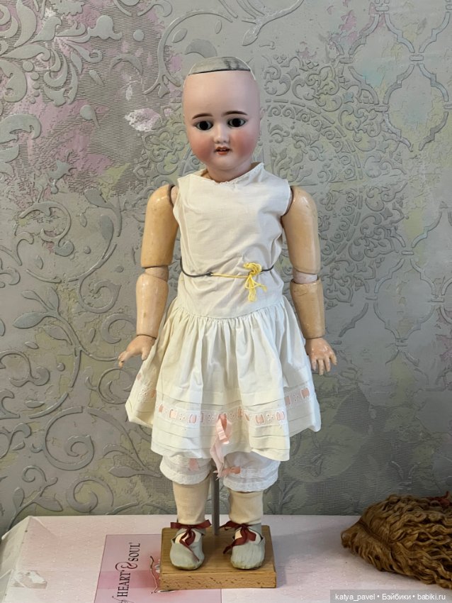 Антикварная кукла Schoenau&Hoffmeister 1909 Цена до 19 марта (фото 9)
