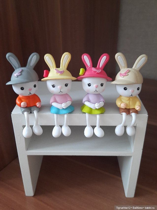Милые зайчата — Миниатюра для кукол
