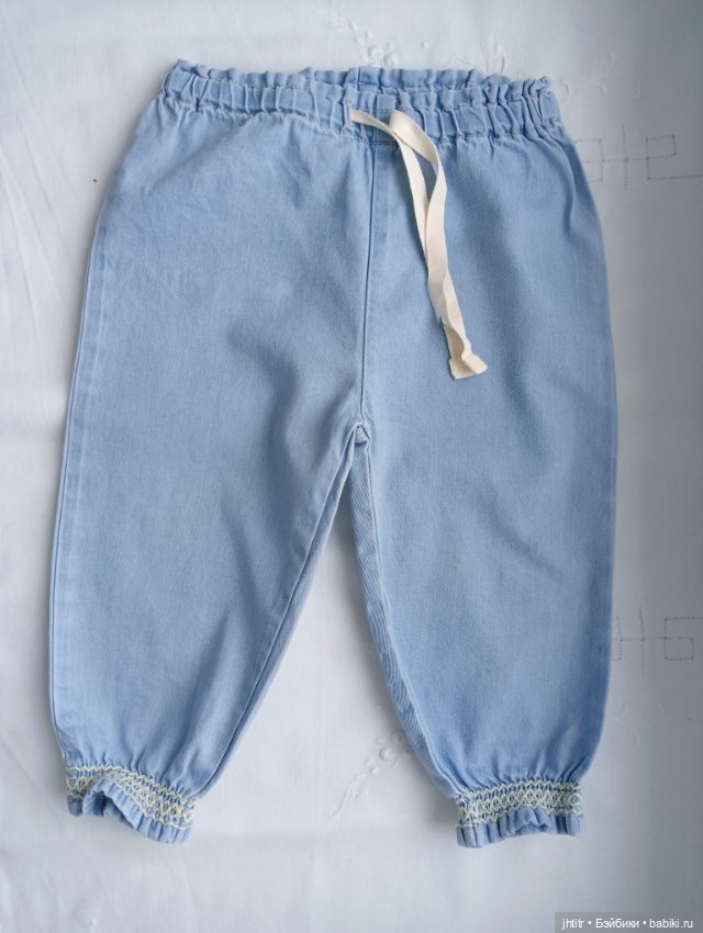Штанишки на кукол реборн или других похожего формата ,на рост 68 см (фото 2)
