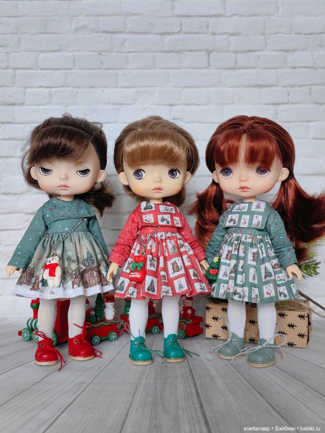 Платья и комплекты новогодние для Монст Monst Xiaomi (фото 3)