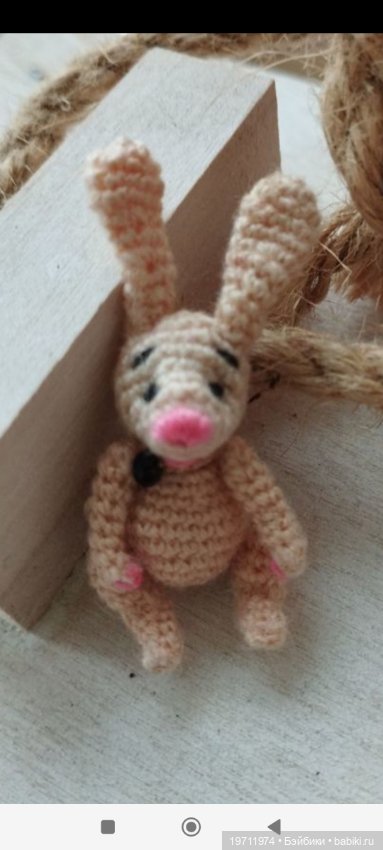 Зайка мини — Авторские игрушки