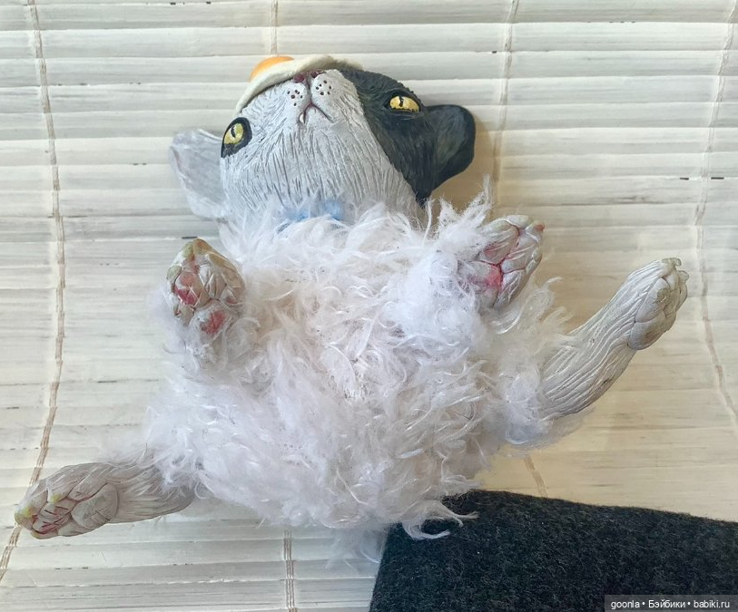 Кухонный Кот Мяо-Тао авторская игрушка Oso Polar (фото 7)