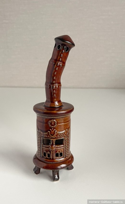 Печка буржуйка — Миниатюра для кукол (фото 7)