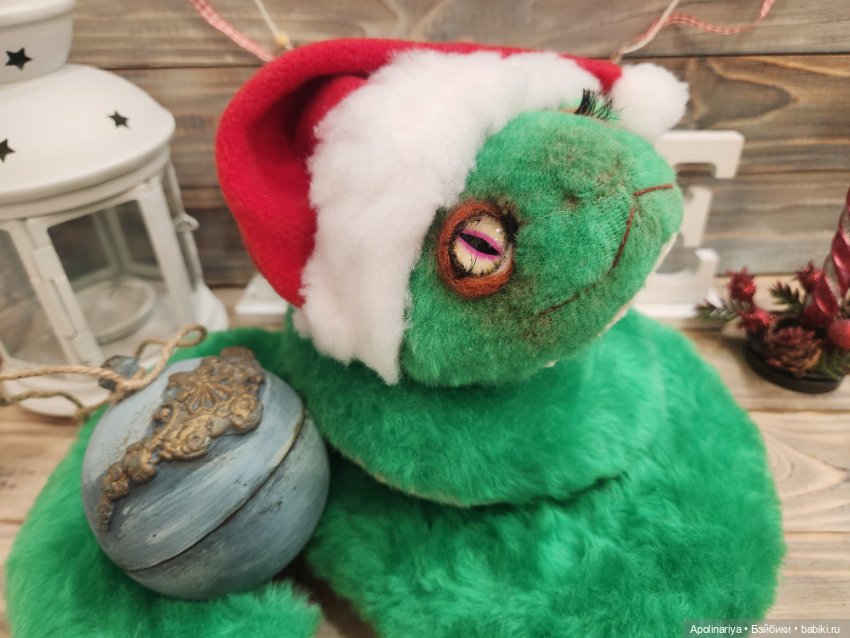 Grinch змея — Авторские игрушки (фото 2)