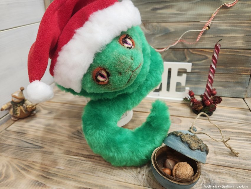 Grinch змея — Авторские игрушки (фото 5)