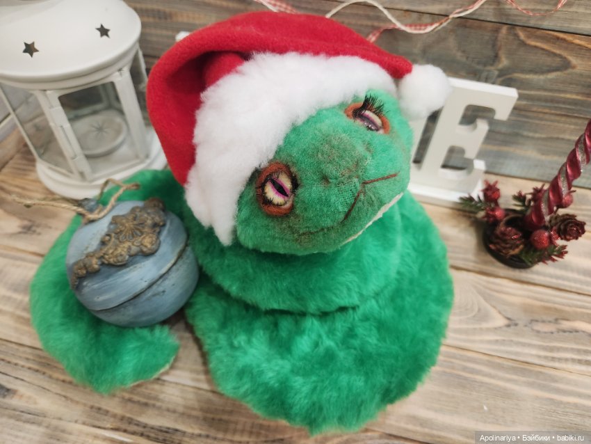 Grinch змея — Авторские игрушки
