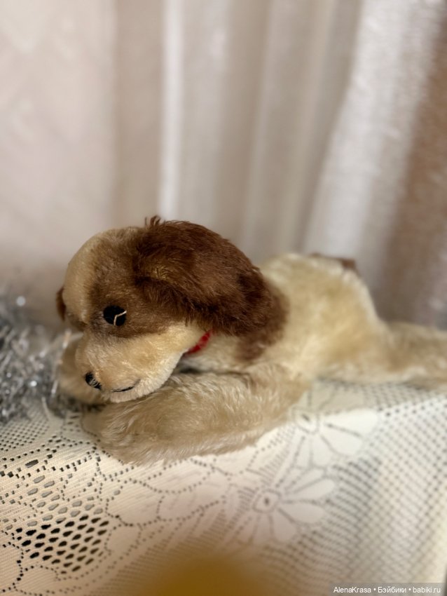 Винтажная собака щенок Steiff (фото 6)