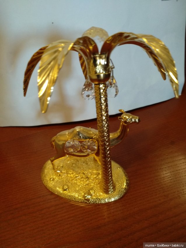 Верблюд.Верблюд под пальмой.Хрусталь (фото 4)