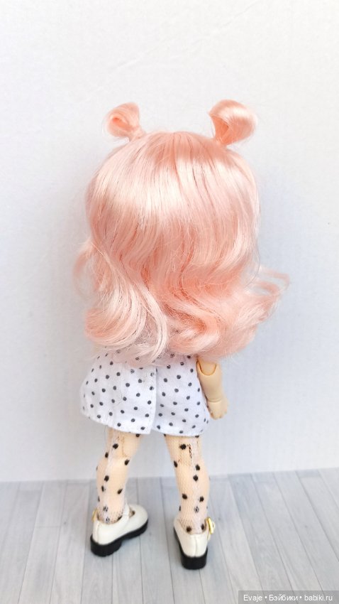 Парики 5-6" - Волнистый с двумя петельками, 3 цвета (фото 2)