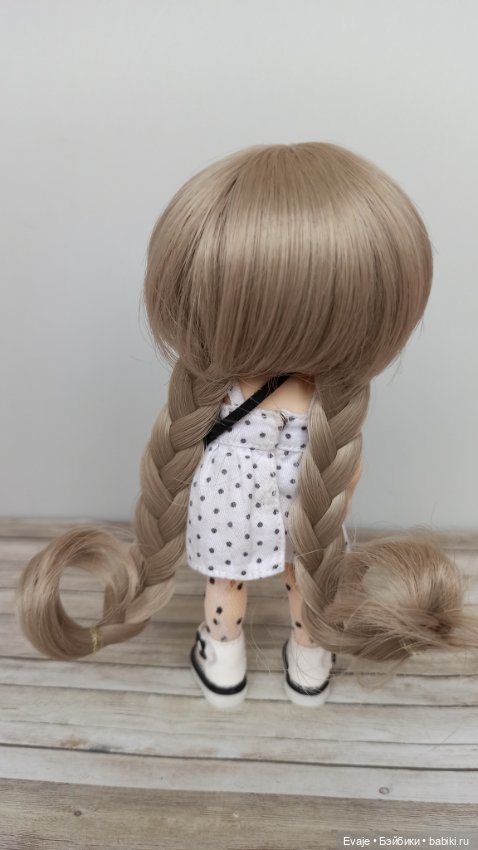 Парики 5-6" - остатки японского канекалона, 2 разные модели (фото 4)