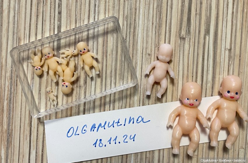 Микро пупс 1- 4 см — Авторские куклы (фото 8)