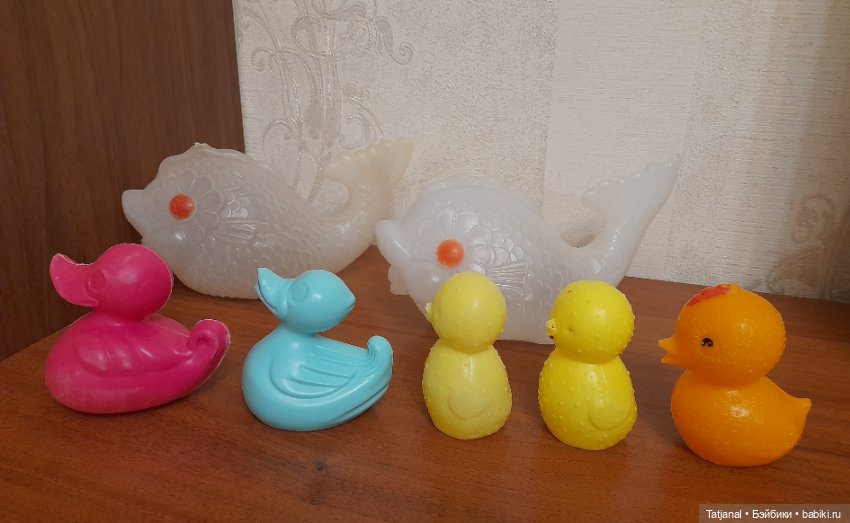Игрушки СССР Дутыши пластмассовые (фото 4)