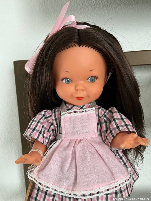 Очаровательная кукла Ева с голубыми глазами и длинными волосами. Eva Harta, Goebel, ФРГ (фото 8)