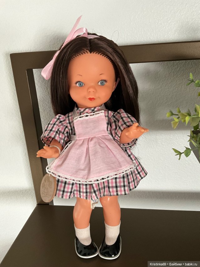 Очаровательная кукла Ева с голубыми глазами и длинными волосами. Eva Harta, Goebel, ФРГ