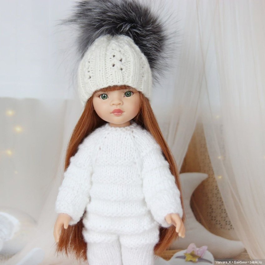 Комплект с зимним комбинезоном для кукол Paola Reina (фото 3)