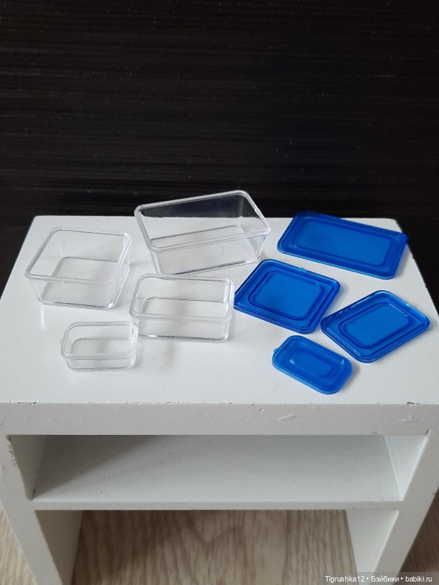 Набор контейнеров — Миниатюра для кукол (фото 7)