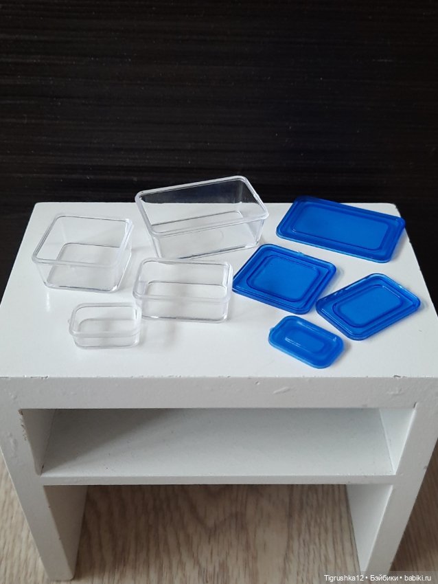 Набор контейнеров — Миниатюра для кукол (фото 6)