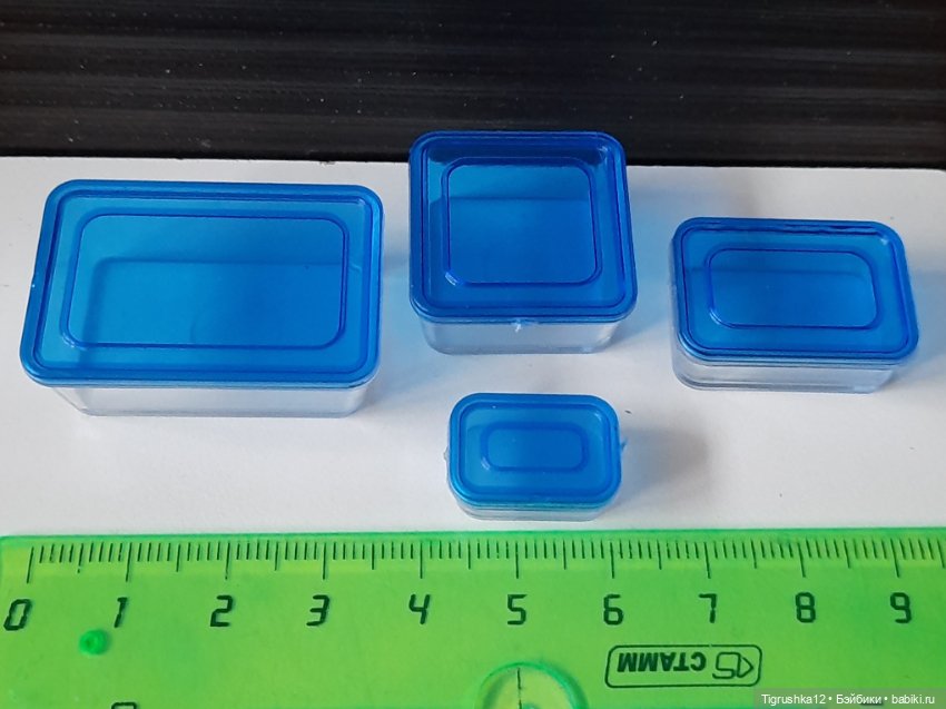 Набор контейнеров — Миниатюра для кукол (фото 10)