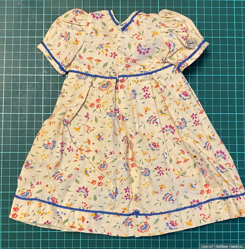 Платья для антикварных или винтажных кукол 42-46см (фото 5)