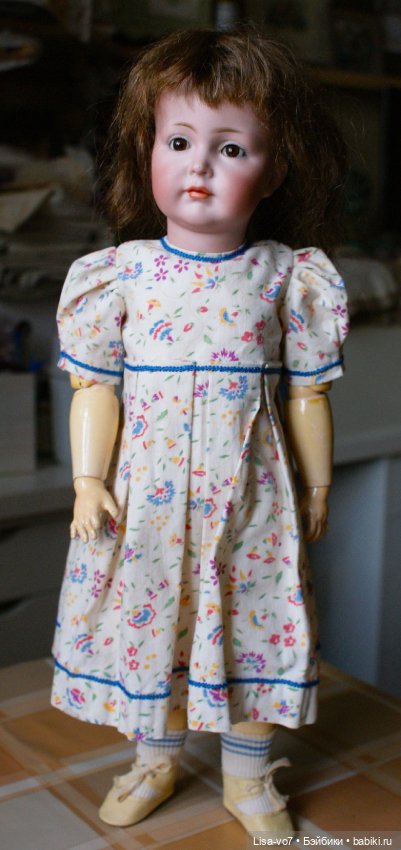 Платья для антикварных или винтажных кукол 42-46см (фото 6)