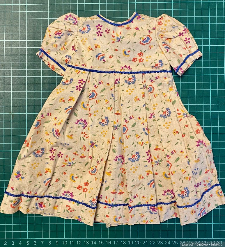 Платья для антикварных или винтажных кукол 42-46см (фото 4)