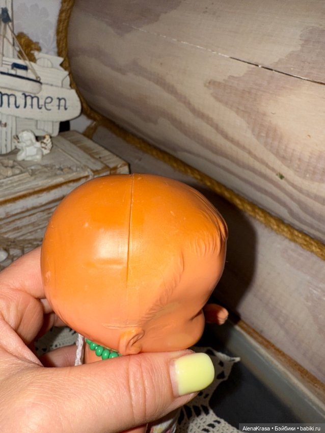 Пупсик винтажный — Винтажные куклы и игрушки детства (фото 7)