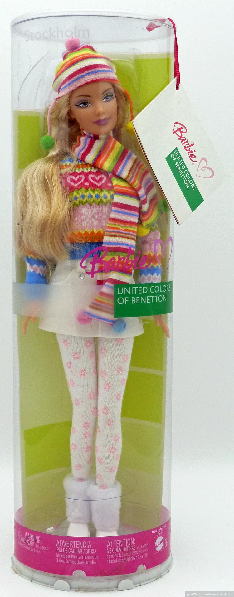 Зимние ботинки из аутфита редкой Барби Barbie Benetton Stockholm (фото 3)
