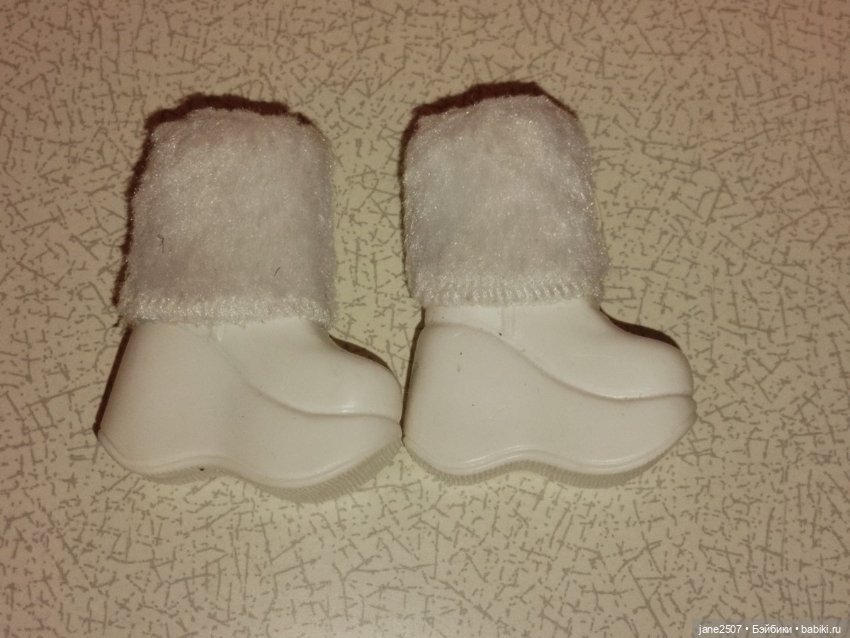 Зимние ботинки из аутфита редкой Барби Barbie Benetton Stockholm