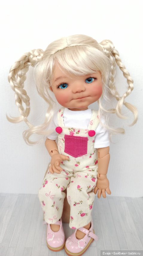 Парики 8-9" - Бобышки с косичками, 2 цвета (фото 4)